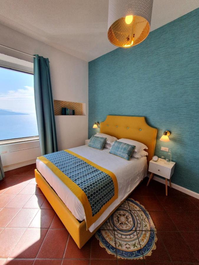 Bella Vista House-Sorrento Coast - Free Parking-Solarium Leilighet Vico Equense Eksteriør bilde